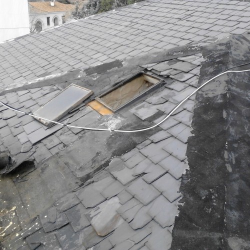 tejados de pizarra en cubiertas de madrid